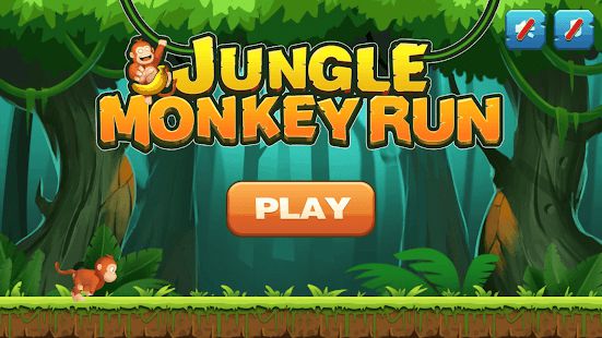 screenshot 1 do Jungle Monkey Run